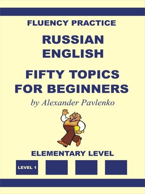 cover image of Russian-English Fifty Topics for Beginners